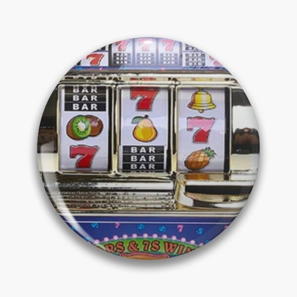 Item preview, Lucky Jackpot Slot Machine Retro Casino Design designed and sold by StikEmUp Stickers .