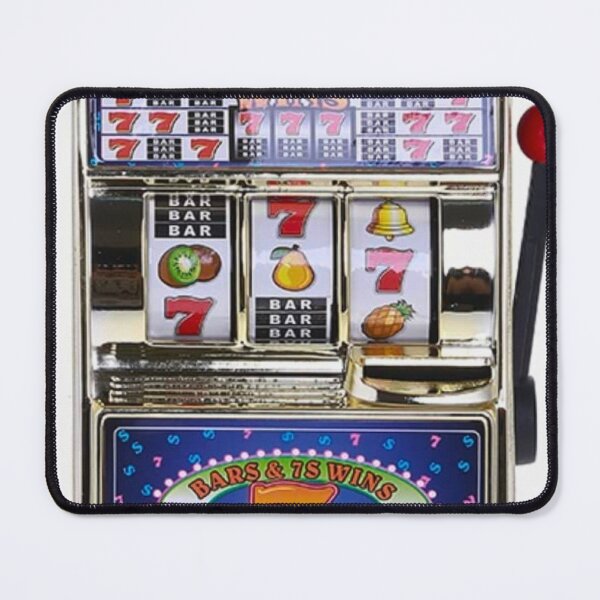 Item preview, Lucky Jackpot Slot Machine Retro Casino Design designed and sold by StikEmUp Stickers .