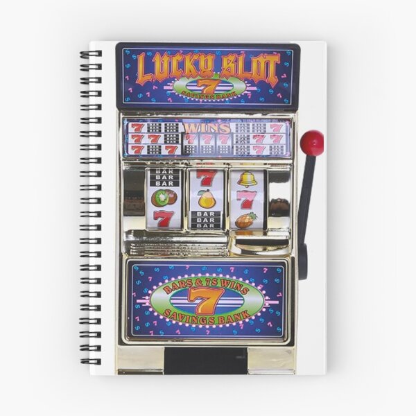 Item preview, Lucky Jackpot Slot Machine Retro Casino Design designed and sold by StikEmUp Stickers .