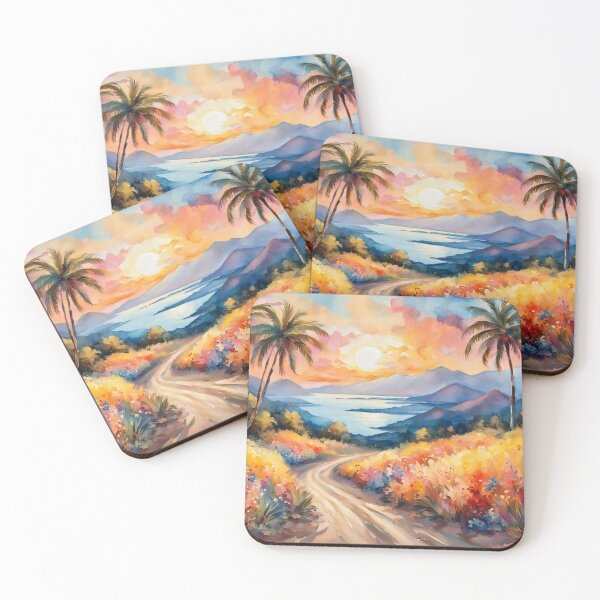 Item preview, Valley of Endless Colors designed and sold by Undersea Ai Art.