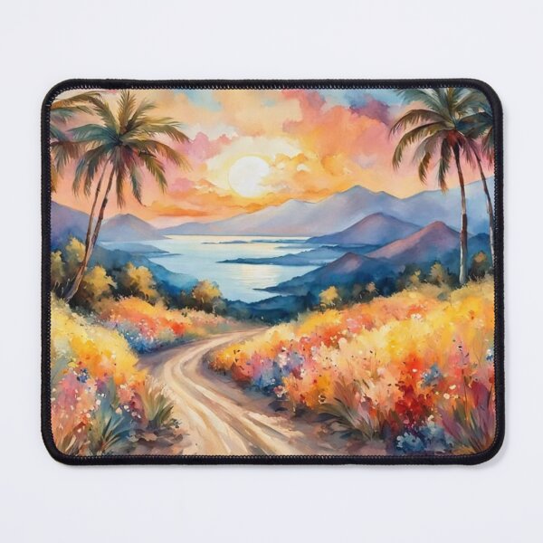 Item preview, Valley of Endless Colors designed and sold by Undersea Ai Art.