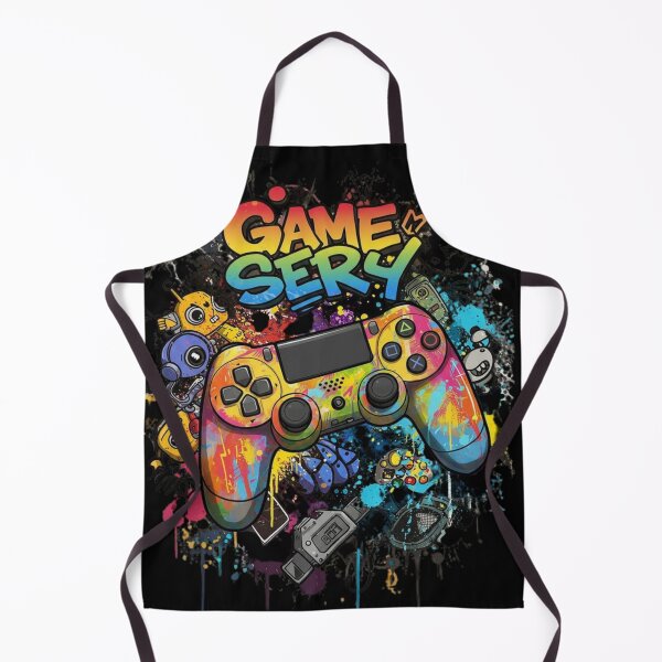 Item preview, Colorful Graffiti Video Game Controller Art designed and sold by A touch of creativity.