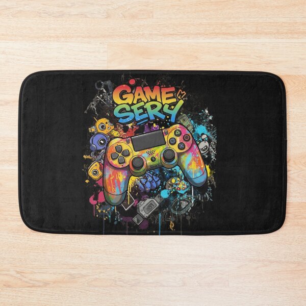 Item preview, Colorful Graffiti Video Game Controller Art designed and sold by A touch of creativity.