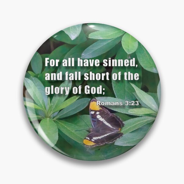 Item preview, Romans 3:23 California Sister Butterfly photograph designed and sold by InsprtnlArtbyDP.
