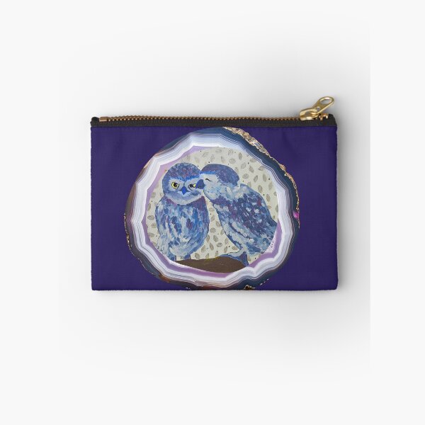 Item preview, Blue Owl Geode designed and sold by DaughertyDraws.