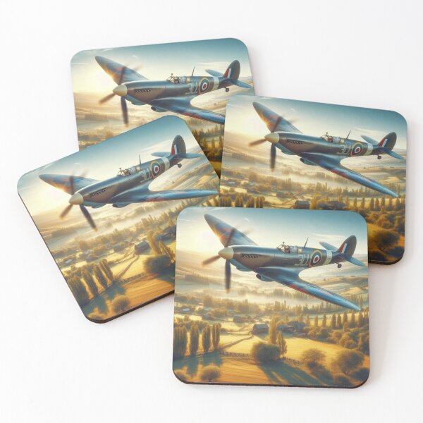 Artikelvorschau, Spitfire-Flugzeug entworfen und verkauft von ARTFINSTORE.