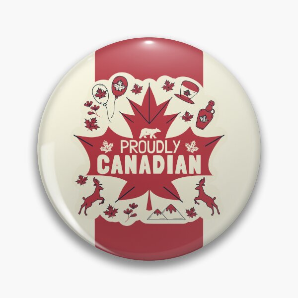 Item preview, Proudly Canadian Maple Leaf Bear Deer Patriotic Celebration designed and sold by DaVinciFeather.