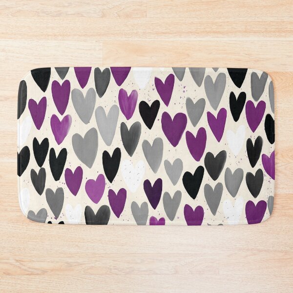 Item preview, Asexual Pride Month Heart Pattern – Cute Ace Aesthetic designed and sold by Cannaxes Studio.