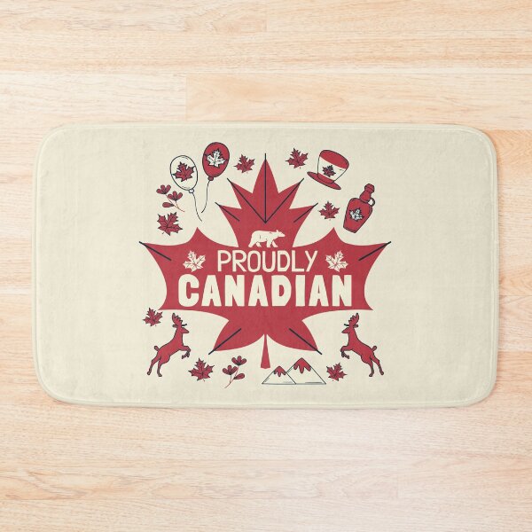 Item preview, Proudly Canadian Maple Leaf Bear Deer Patriotic Celebration designed and sold by DaVinciFeather.