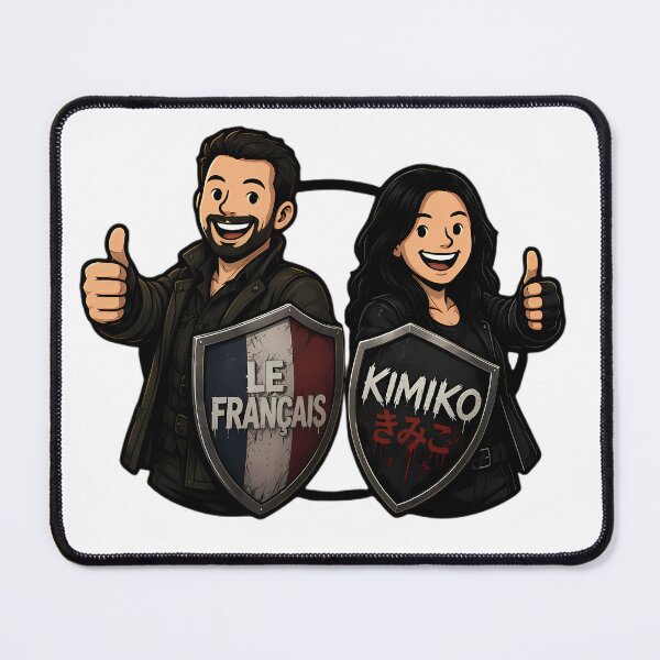 Item preview, French Vigilante and Silent Warrior Anti-Hero Duo Shield Comic Art designed and sold by LoomisDreams.