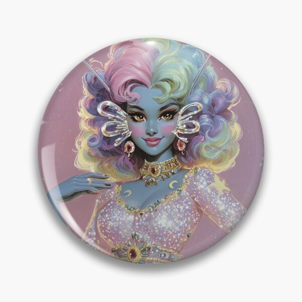 Item preview, Celestial Alien Pinup Girl - 4 designed and sold by sole-vika.