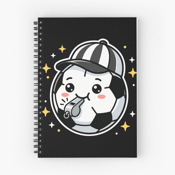 Item preview, Cute Kawaii Soccer Ball Referee Whistle designed and sold by TeNovaStudio.