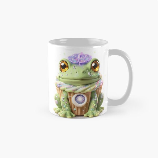 Item preview, Ribbit Rave | Cosmic Cupcake Critter | Summer Portal Collection designed and sold by highvibz72.