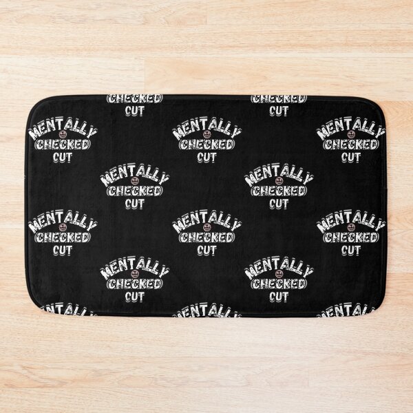 Item preview, Mentally Checked Out – Distressed Grunge Quote designed and sold by Snedsdigital.