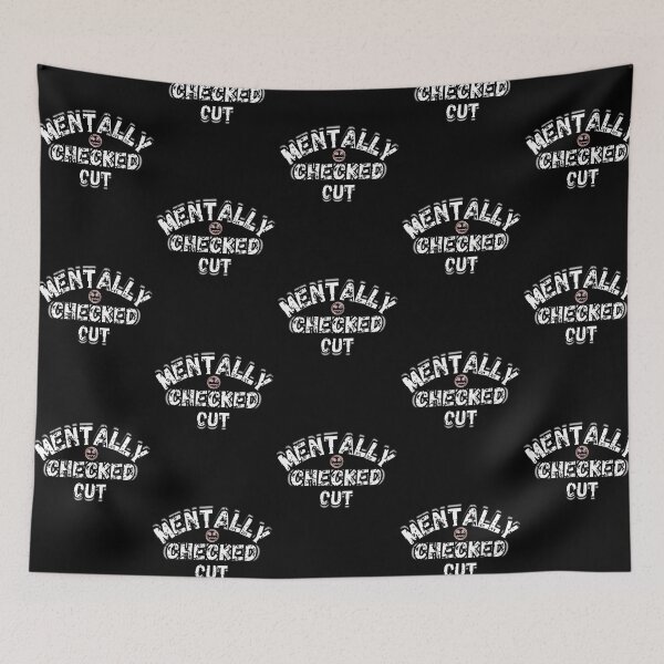 Item preview, Mentally Checked Out – Distressed Grunge Quote designed and sold by Snedsdigital.