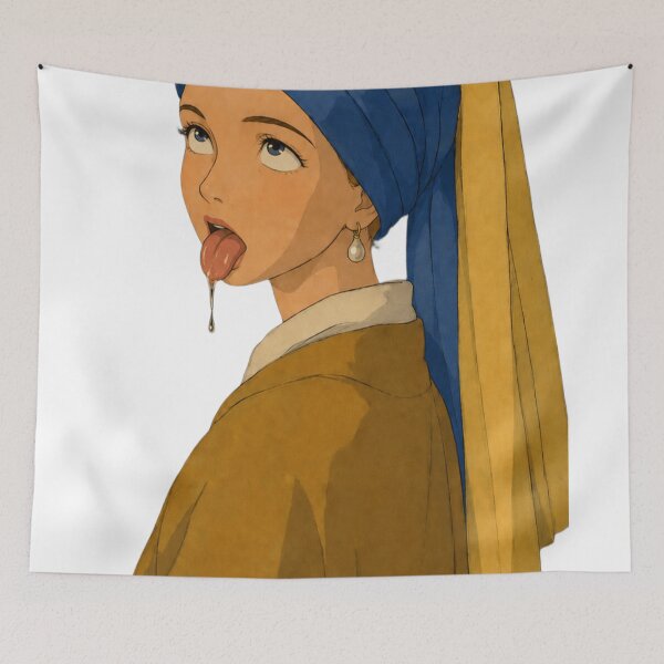Item preview, H of The Pearl Girl – Forgotten VHS Portrait designed and sold by  Hollow Moon Studios..