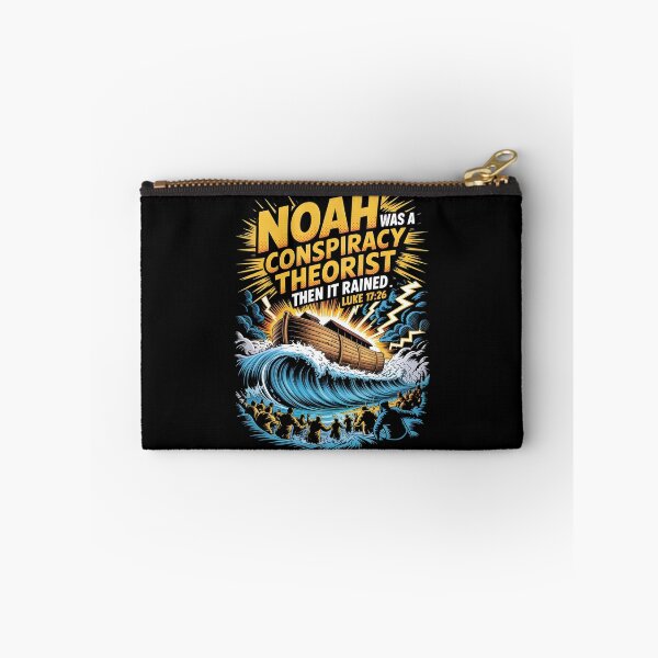 Item preview, Noah Was a Conspiracy Theorist Then It Rained Funny Christian Bible Humor designed and sold by Redgiant87x.