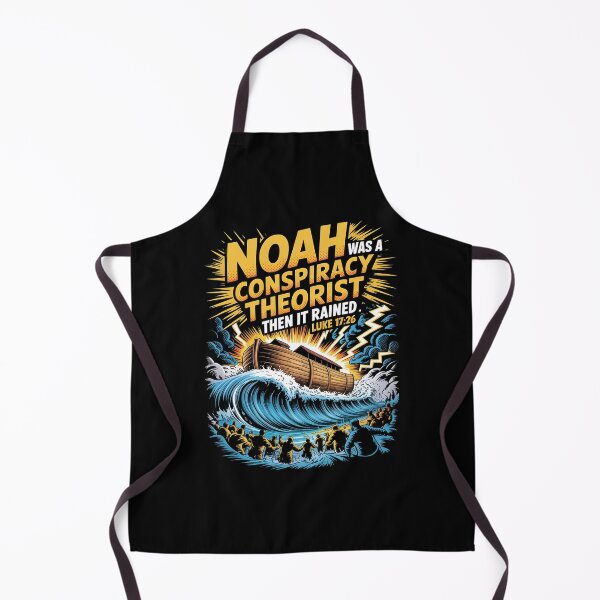Item preview, Noah Was a Conspiracy Theorist Then It Rained Funny Christian Bible Humor designed and sold by Redgiant87x.