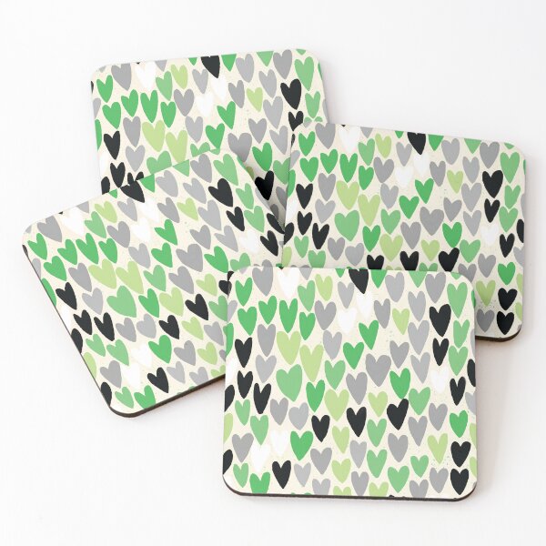 Item preview, Agender Pride Month Heart Pattern – Cute LGBTQ Aesthetic designed and sold by Cannaxes Studio.