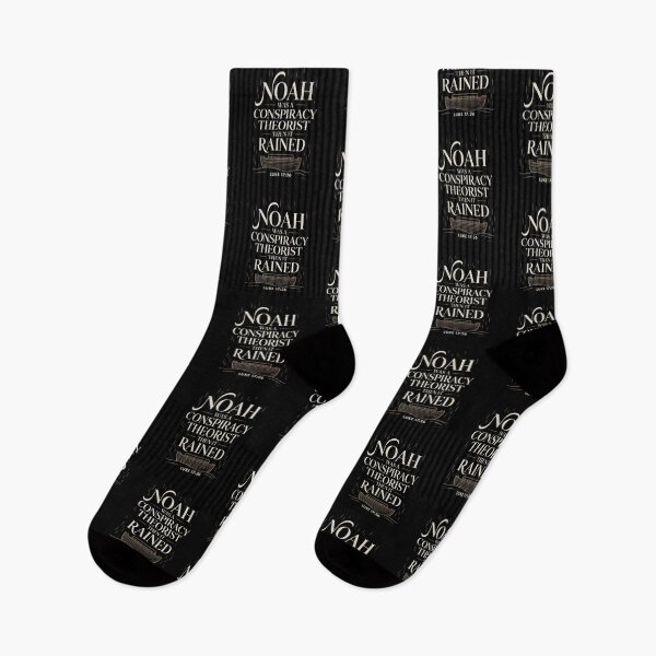 Item preview, Noah Was a Conspiracy Theorist Then It Rained Christian Religious Meme designed and sold by Redgiant87x.