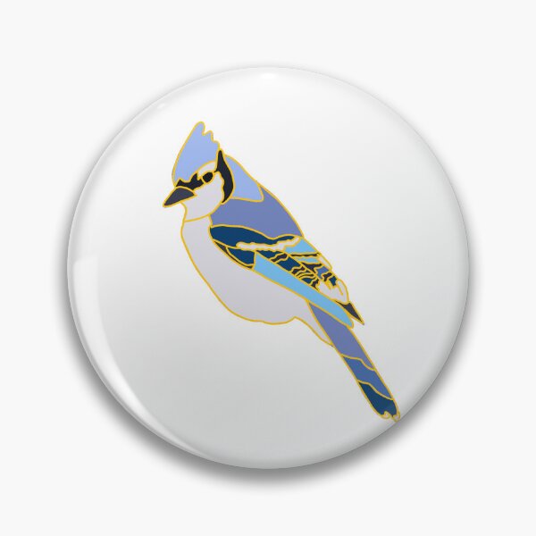 Item preview, Stained Glass Blue Jay designed and sold by athurst.