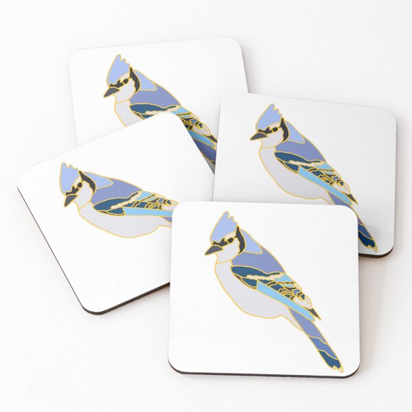 Item preview, Stained Glass Blue Jay designed and sold by athurst.