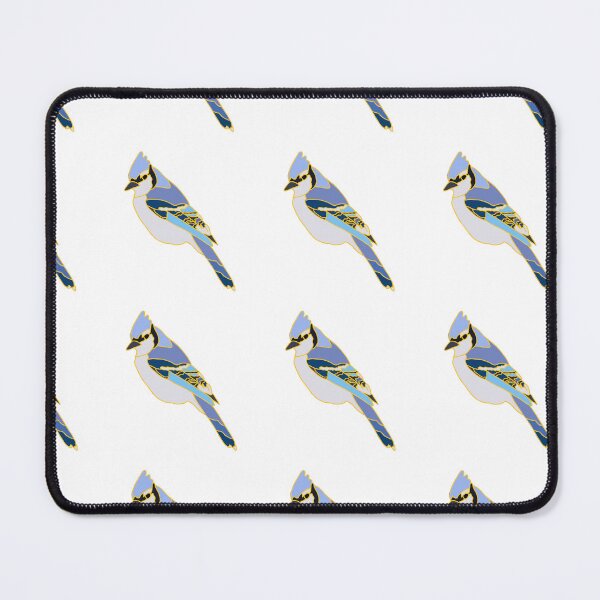 Item preview, Stained Glass Blue Jay designed and sold by athurst.