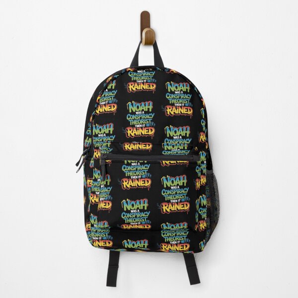Item preview, Noah Was a Conspiracy Theorist Then It Rained Funny Noah’s Ark Bible Quote designed and sold by Redgiant87x.