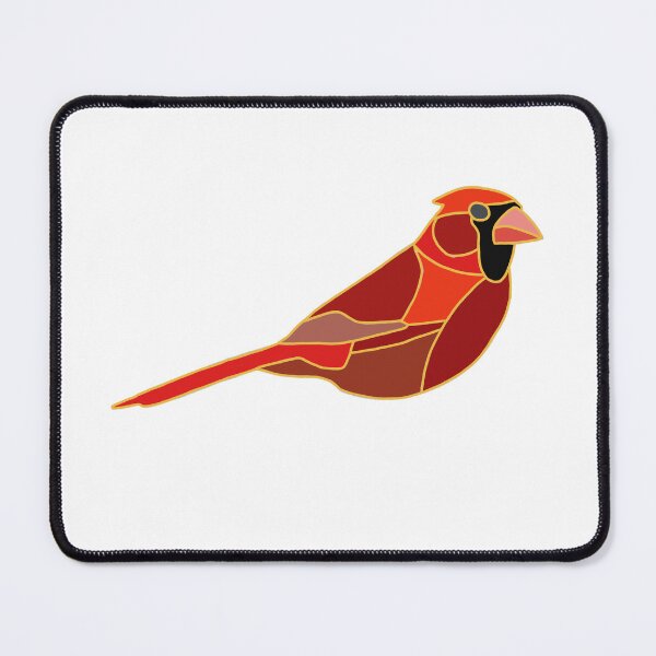 Item preview, Stained Glass Northern Cardinal designed and sold by athurst.