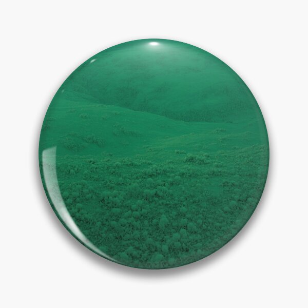 Item preview, Minimalist Emerald Green Hills | Lush Moss Landscape Digital Art designed and sold by Midnight Veil Designs.