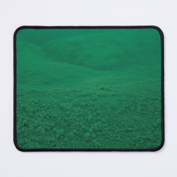 Item preview, Minimalist Emerald Green Hills | Lush Moss Landscape Digital Art designed and sold by Midnight Veil Designs.