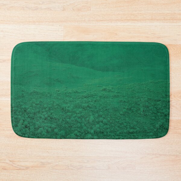 Item preview, Minimalist Emerald Green Hills | Lush Moss Landscape Digital Art designed and sold by Midnight Veil Designs.