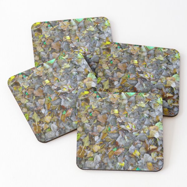 Item preview, Autumn Leaves Carpet on Forest Floor designed and sold by onubi.