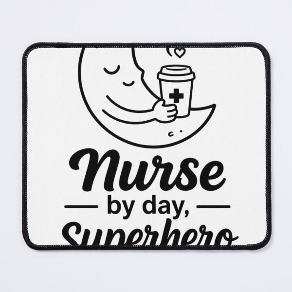 Item preview, Night Shift Nurse Superhero Funny Nurse Coffee Gift designed and sold by TECHINRI.