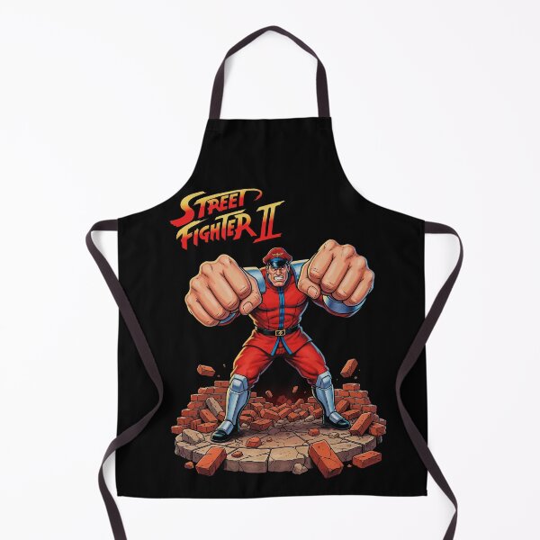 Item preview, M Bison Giant Fist Street Fighter Retro 90s designed and sold by Dark Days Design.