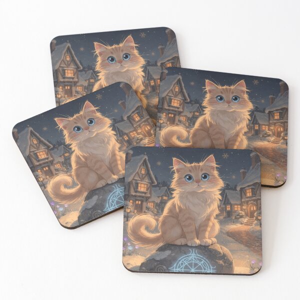 Item preview, Moonlit Whiskers and Quiet Magic designed and sold by SlayAesthetics.