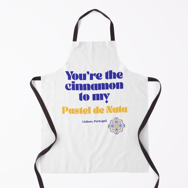 Item preview, Belem Lisbon Portugal Tile Design, You're the Cinnamon to my Pastel de Nata, Dessert designed and sold by MerchSearchCO.