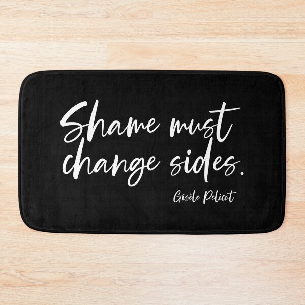 Item preview, Shame must change sides - Gisèle Pelicot designed and sold by kobyakov.