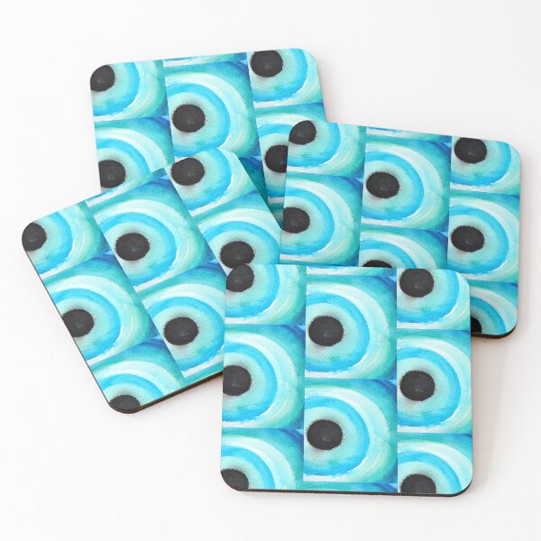 Item preview, Evil Eye Watercolor Painting designed and sold by Camille Woodward.