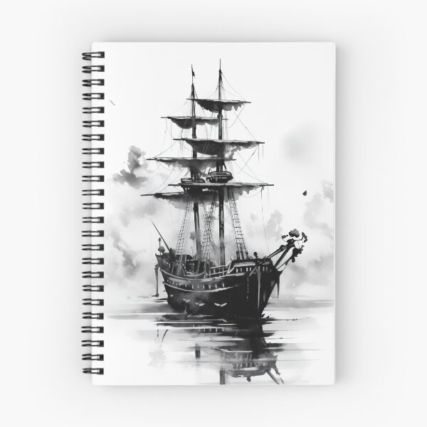 Item preview, Ink Shipwreck Echo. designed and sold by DSAHART.