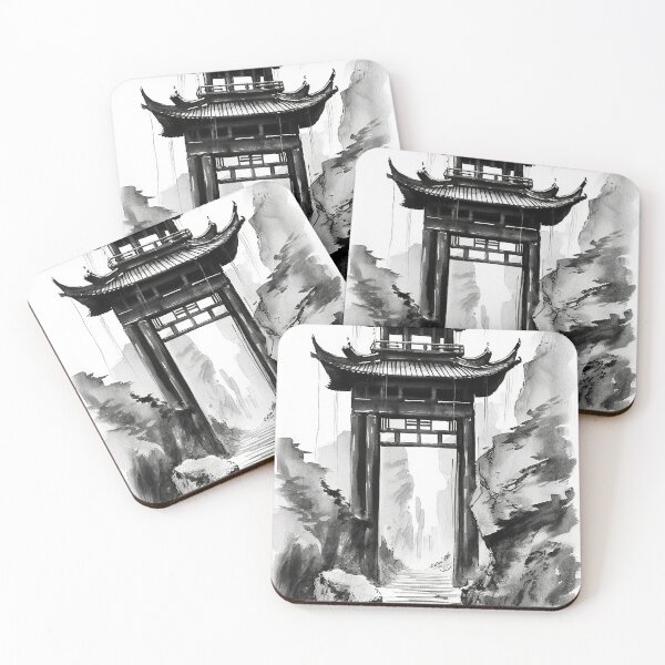 Item preview, Ink Torii Passage. designed and sold by DSAHART.