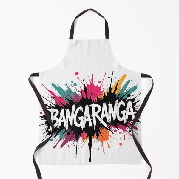 Item preview, Bangaranga Splatter Graffiti Urban Street Art Typography Vibrant Neon Color Splash designed and sold by EricCotanori.