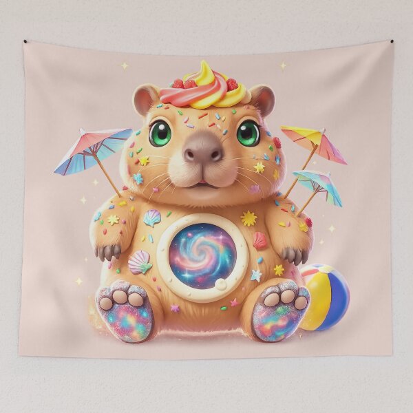Item preview, Chill Nebula Chomp | Cosmic Cupcake Critter | Summer Portal Collection/High Vibz Cosmic Companions designed and sold by highvibz72.