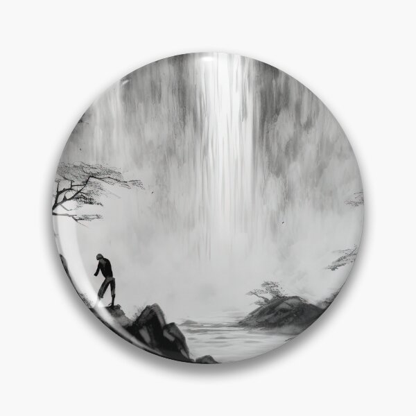 Item preview, Ink Waterfall Flow. designed and sold by DSAHART.