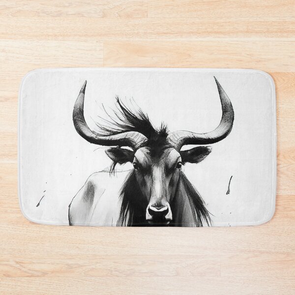 Item preview, Ink Wildebeest Migration. designed and sold by DSAHART.