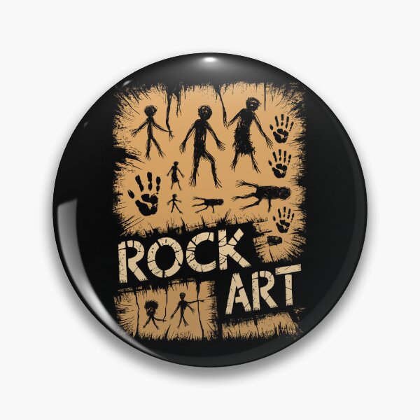Item preview, Cave Rock Art -  The First Canvas designed and sold by AlchemyColor.