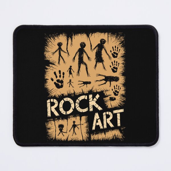 Item preview, Cave Rock Art - The First Canvas designed and sold by AlchemyColor.