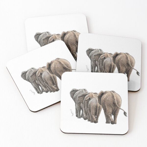 Item preview, African Elephant Family Journey designed and sold by orioleoutdoor.