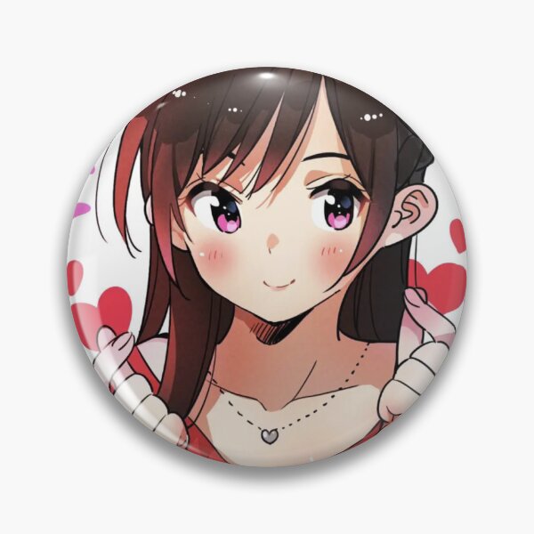 Item preview, Anime Girl Finger Heart designed and sold by Katara Studio.