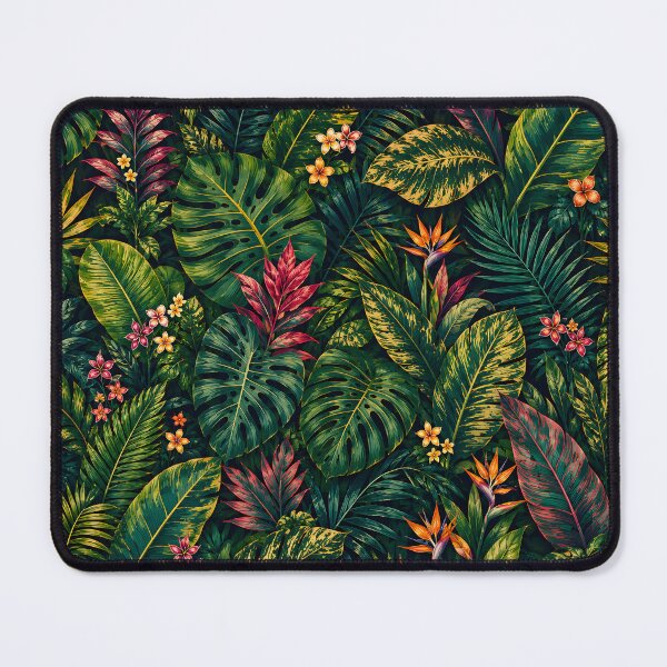 Item preview, Dark Tropical Jungle Pattern 2 designed and sold by SouthWestGraphics.